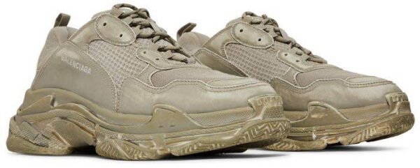 Balenciaga Triple S “Light Beige Faded” - Image 3