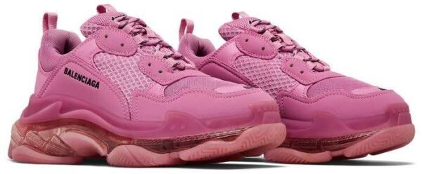 Balenciaga Triple S “Clear Sole” Pink - Image 4
