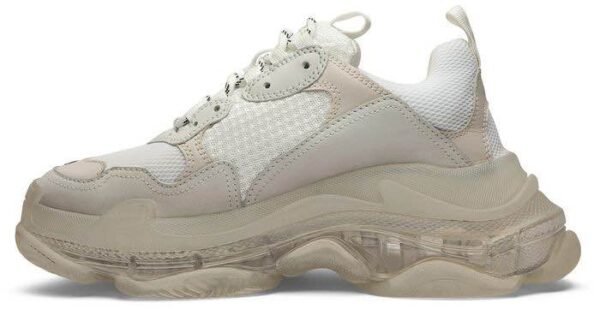 Balenciaga Triple S “Clear Sole” Beige - Image 5