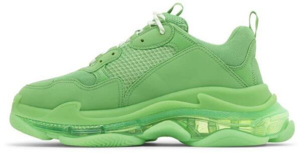 Balenciaga Triple S “Clear Sole” Green - Image 2