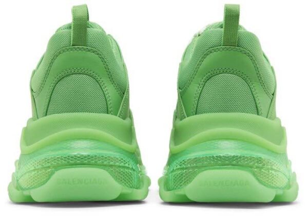 Balenciaga Triple S “Clear Sole” Green - Image 5