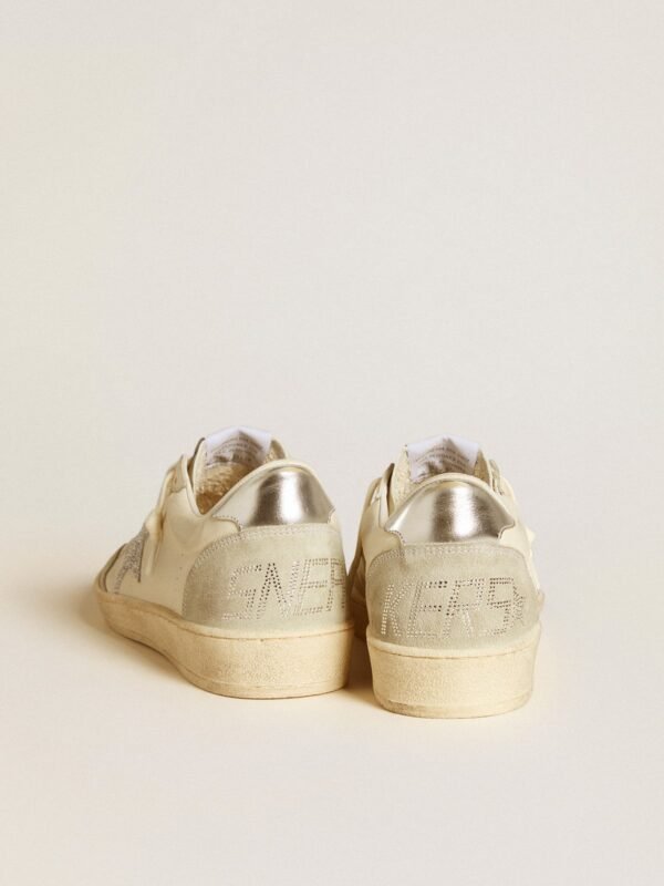Golden Goose Ball Star Swarovski Plateado - Image 4