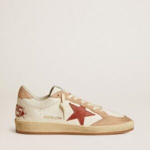 Golden Goose Ball Star Rosa estrella roja