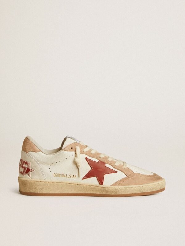 Golden Goose Ball Star Rosa estrella roja