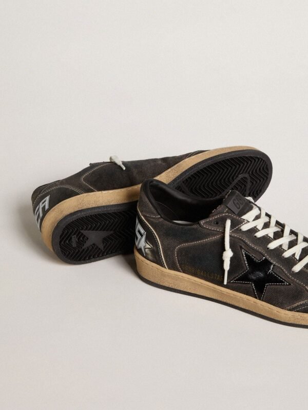 Golden Goose Ball Star Denim Negro - Image 2