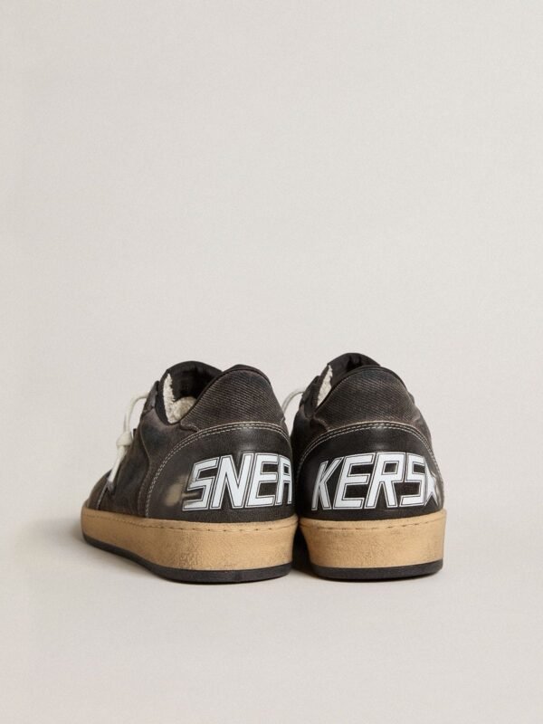 Golden Goose Ball Star Denim Negro - Image 4