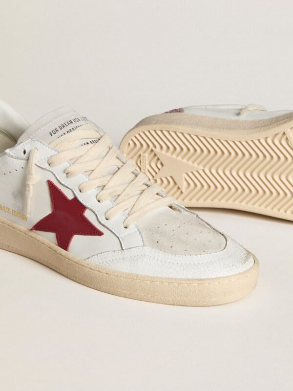 Golden Goose Ball Star Talón Glitter Rosa - Image 3