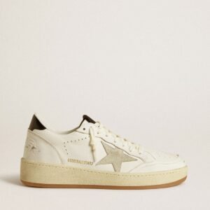 Golden Goose Ball Star Blanco/Gris
