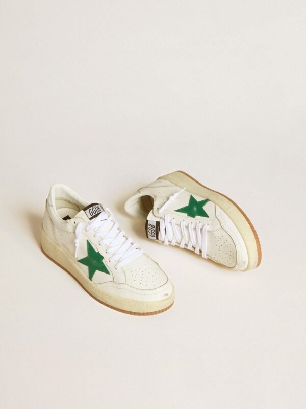 Golden Goose Ball Star Estrella Verde - Image 2