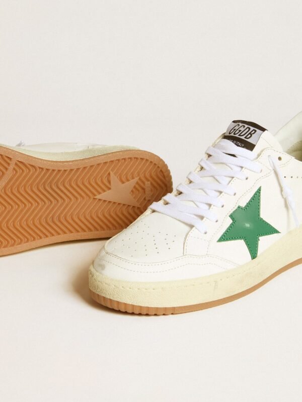 Golden Goose Ball Star Estrella Verde - Image 3