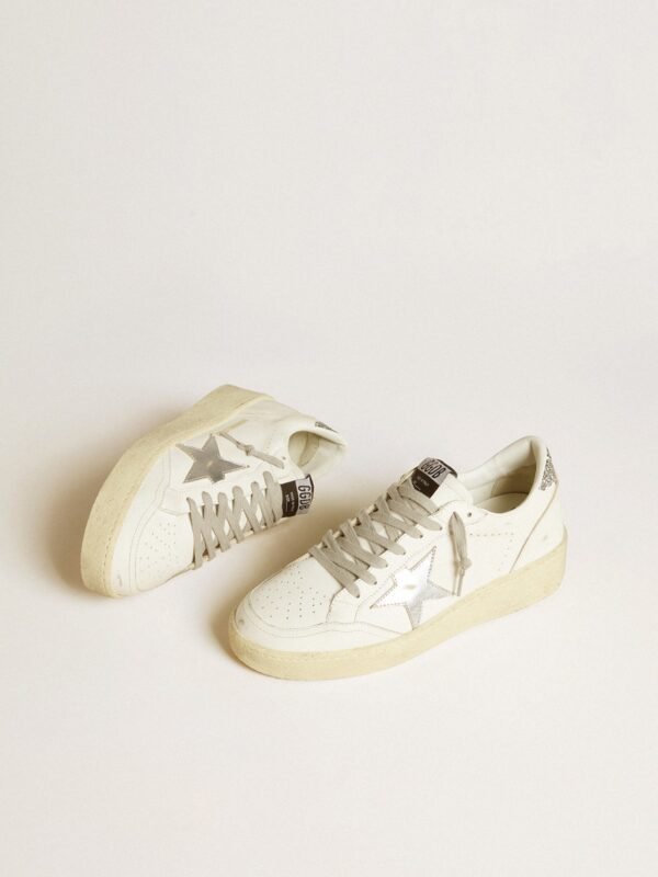 Golden Goose Ball Star Plateado Glitter - Image 2