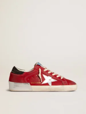 Golden Goose Super Star LTD  In Red Nubuck