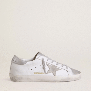 Golden Goose Super Star With Gray Suede Star