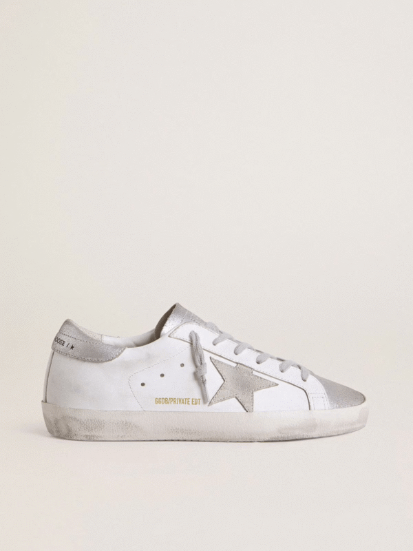 Golden Goose Super Star With Gray Suede Star