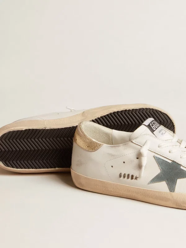 Golden Goose Super Star Platinum Snake-Print - Image 3