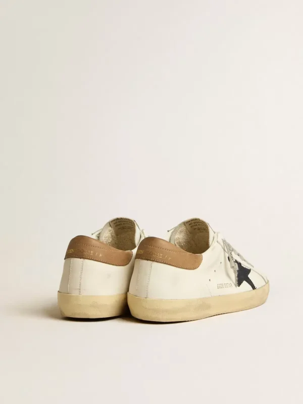 Golden Goose Super Star With Blue Canvas - Image 4