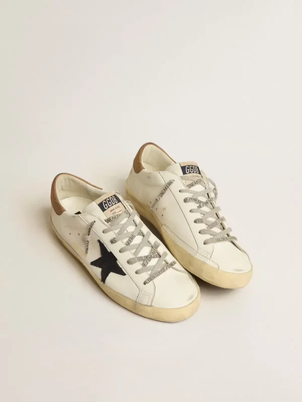 Golden Goose Super Star With Blue Canvas - Image 2
