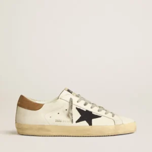 Golden Goose Super Star With Blue Canvas