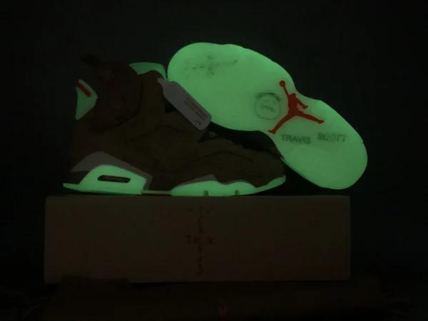 Travis Scott Air Jordan 6 " British Khaki " - Image 3