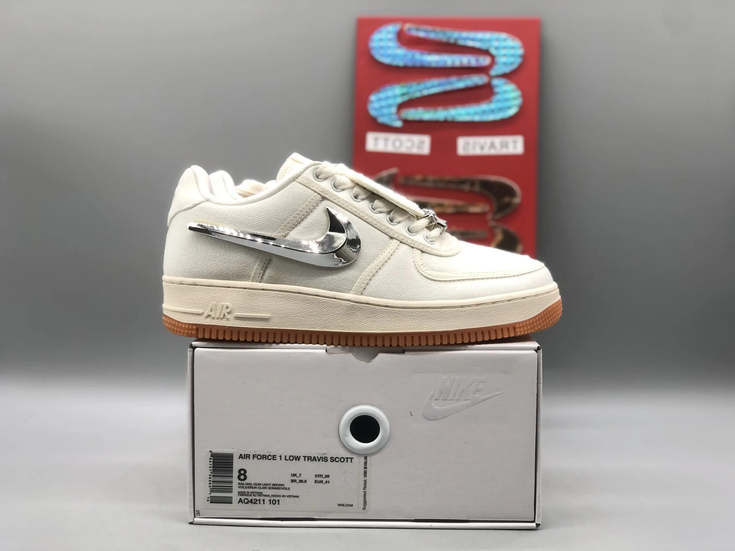 Nike Air Force 1 Low Travis Scott - Image 3