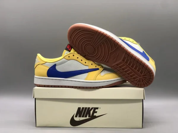 Air Jordan 1 Low x Travis Scott ”Canary“ - Image 3