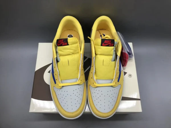 Air Jordan 1 Low x Travis Scott ”Canary“ - Image 5