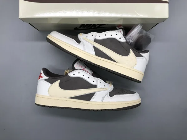 Jordan 1 Retro Low x Travis Scott Reverse Moca - Image 3