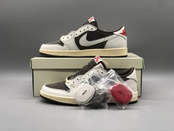 Jordan 1 Retro Low x Travis Scott Reverse Moca - Image 5
