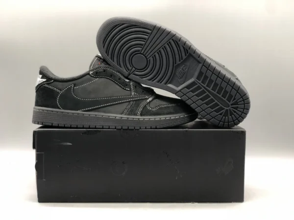 Travis Scott AJ 1 Low x Travis Scott “Black Phantom” - Image 3