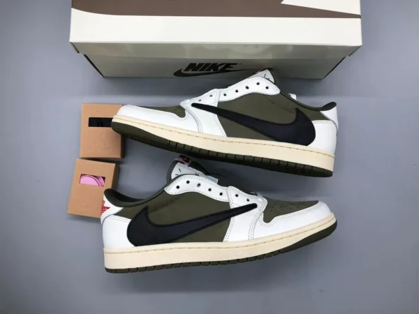 Air Jordan 1 Low x Travis Scott “Medium Olive” - Image 6