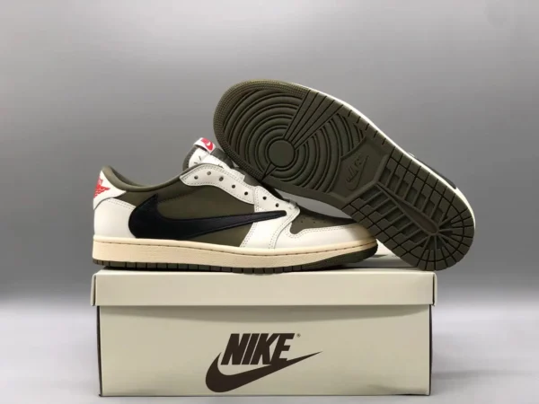 Air Jordan 1 Low x Travis Scott “Medium Olive” - Image 5
