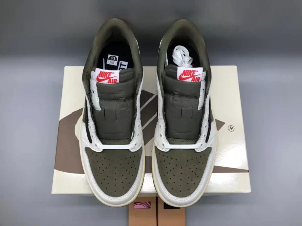 Air Jordan 1 Low x Travis Scott “Medium Olive” - Image 2