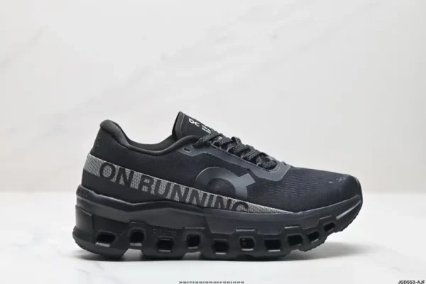On Running Cloudmonster All Black - Image 2