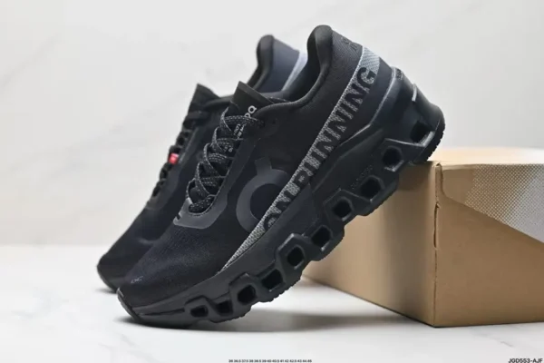 On Running Cloudmonster All Black - Image 5