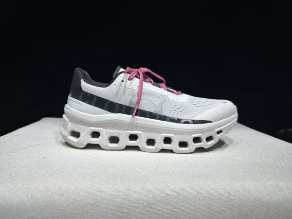 On Running Cloudmonster White pink - Image 2