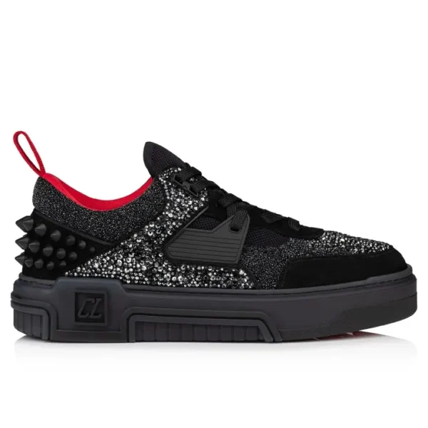 Christian Louboutin Astroloubi Strass Black Glitter