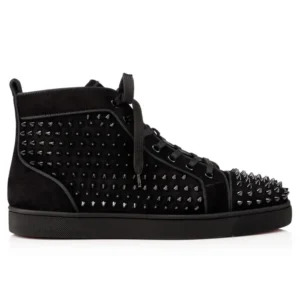 Christian Louboutin Spikes High Black