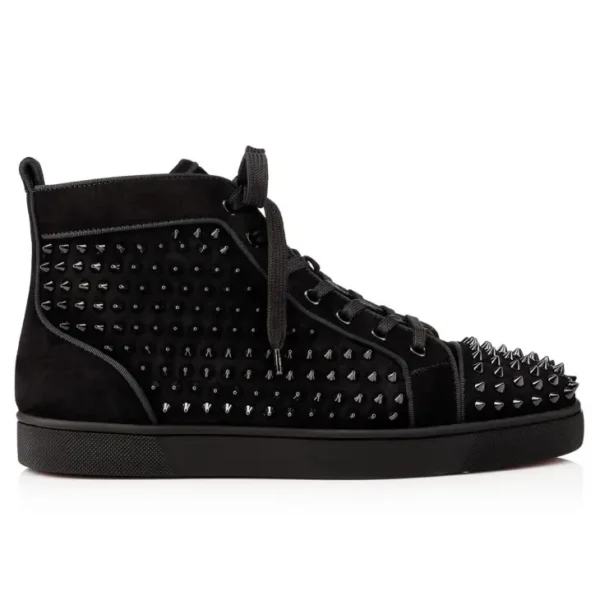 Christian Louboutin Spikes High Black