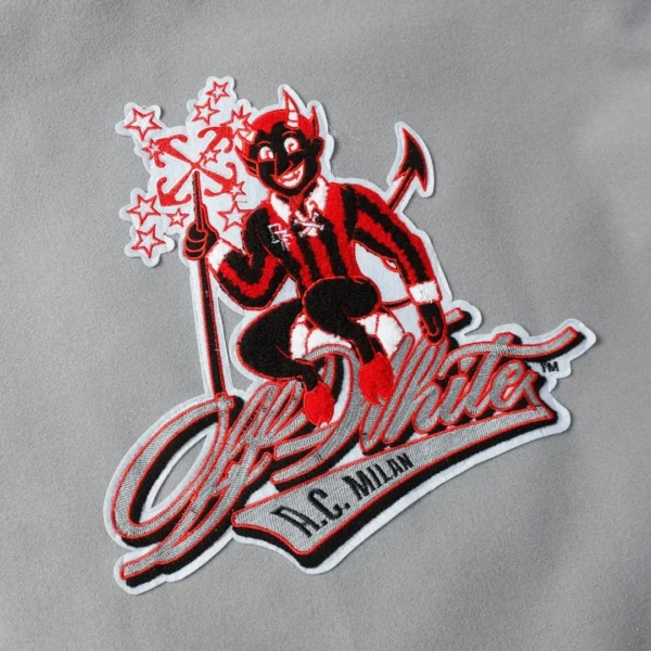 Jacket Off-White AC Milan Grey - Image 3