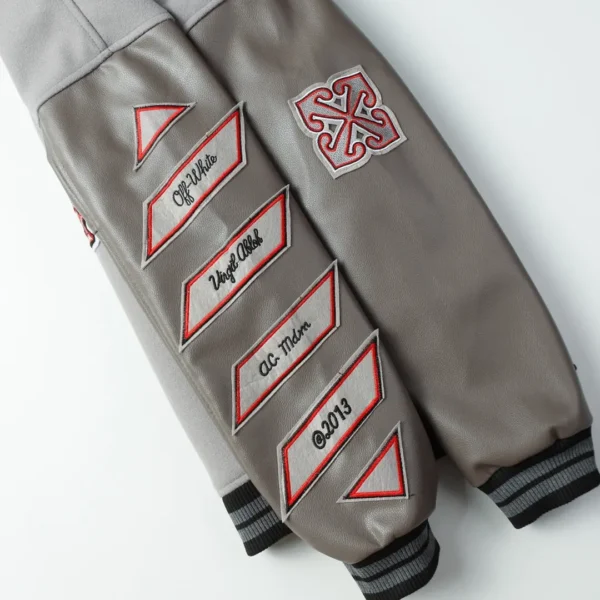 Jacket Off-White AC Milan Grey - Image 4