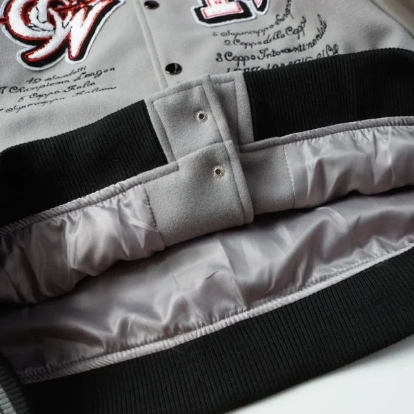 Jacket Off-White AC Milan Grey - Image 5