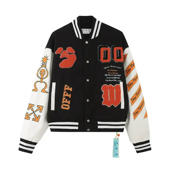 Jacket Off-White Deep Meditation