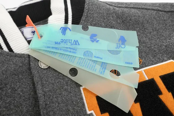 Jacket Off-White Medium Grey Yellow Black - Image 3