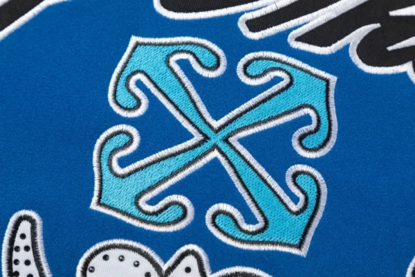 Jacket Off-White Varsity Blue - Image 4