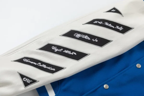 Jacket Off-White Varsity Blue - Image 5