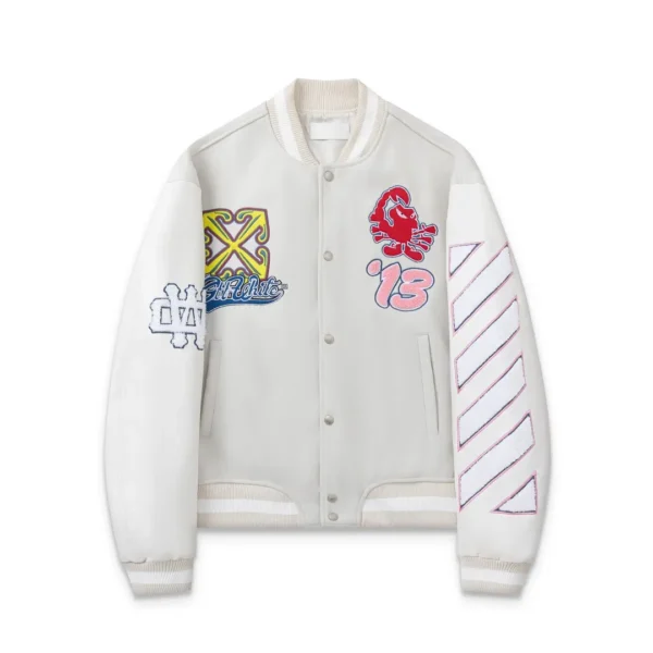 Jacket Off-White AC Milan White