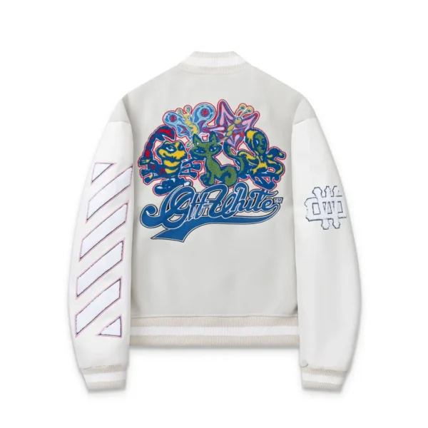 Jacket Off-White AC Milan White - Image 2