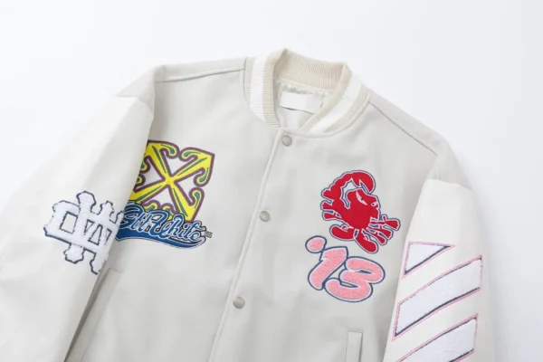 Jacket Off-White AC Milan White - Image 3