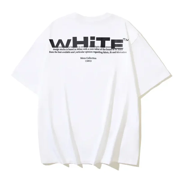 Off-White Playera  Shared Skate White - Image 2