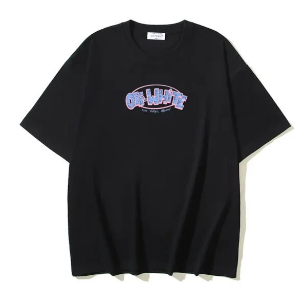 Off-White Playera Arrows Logo Black - Image 2